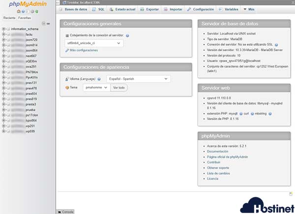 Phpmyadmin Herramienta De Gesti N De Bases De Datos Mysql