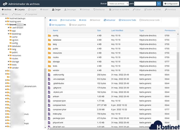 Cómo Instalar Laravel en cPanel y Ejemplo Práctico