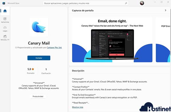 Canary Mail - Cliente De Correo Multiplataforma